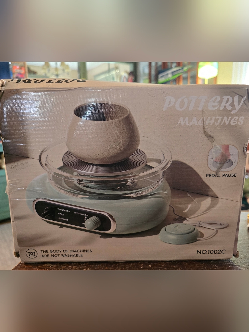 Nbnuobiqi Electric Pottery Wheel - Sage Green NIB!!